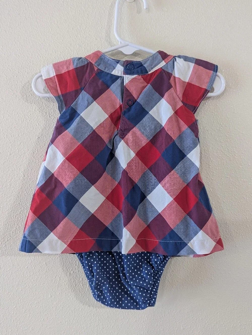 Plaid 4th Of July Outfit